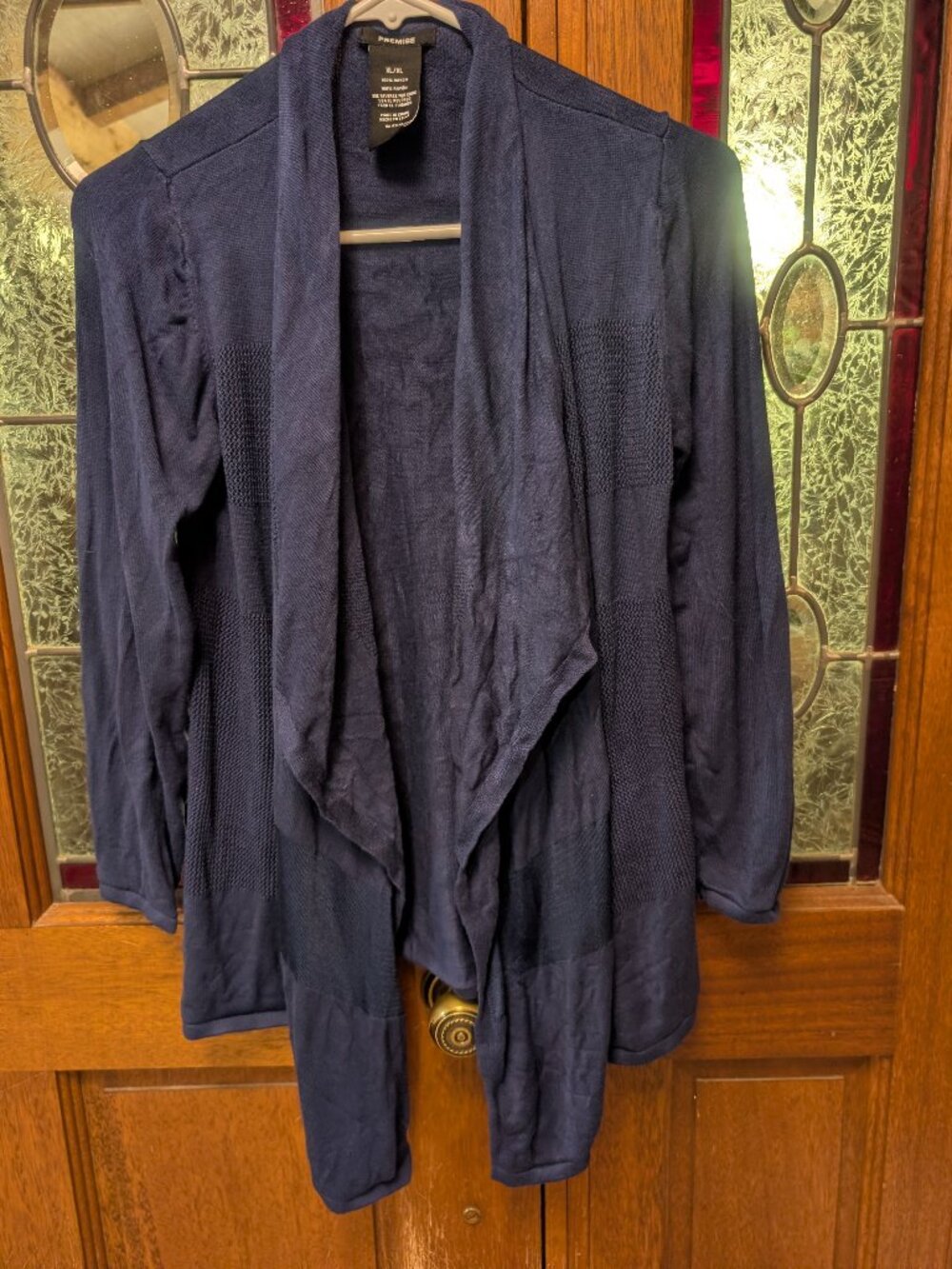 Womens open-front cardigan, XLarge